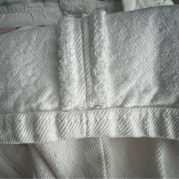 Vintage 90s Levi’s 501 XX USA Jean White Straight Leg Rigid Denim 27 24 x 29 2 - Picture 9 of 12